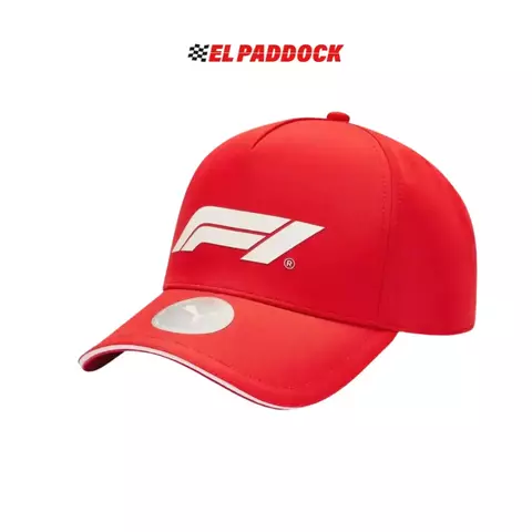 Gorra Logo Fórmula 1 Roja
