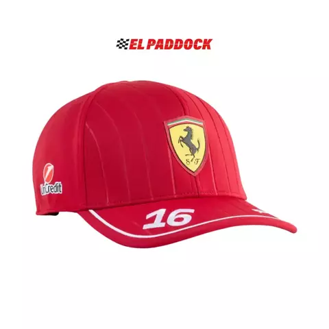 Gorra Charles Leclerc Ferrari Oficial 2025