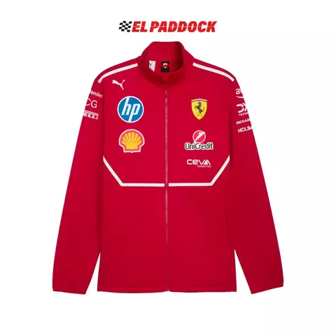Chamarra Softshell Ferrari Oficial 2025