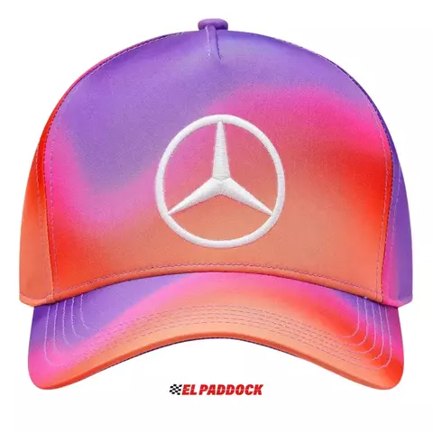 Gorra Mercedes AMG Lewis Hamilton GP Austin 2024 Multicolor Oficial