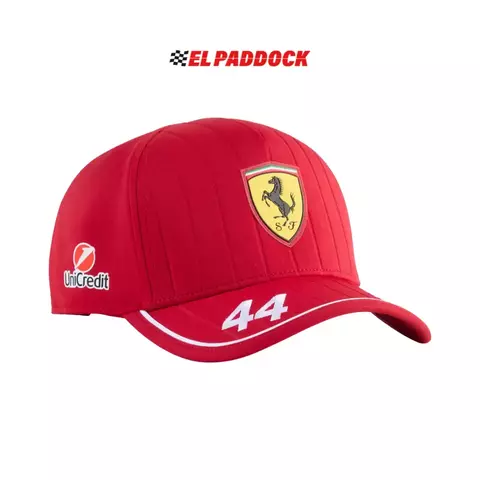 Gorra Lewis Hamilton Ferrari Oficial 2025