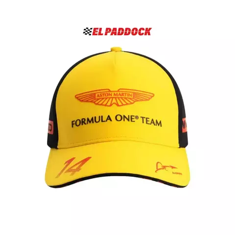 Gorra Aston Martin Fernando Alonso GP Barcelona Oficial 2025
