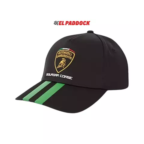 Gorra Lamborghini Negra Squadra