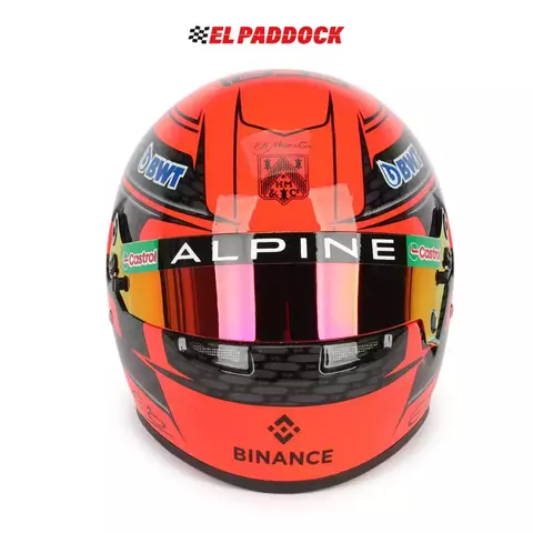 Esteban Ocon Mini Helmet 1:2 Oficial 2024 Alpine - comprar en línea