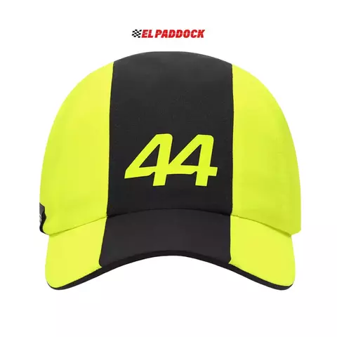 Gorra Mercedes AMG Petronas F1 Lewis Hamilton 44 Neón 2024 Oficial - comprar en línea