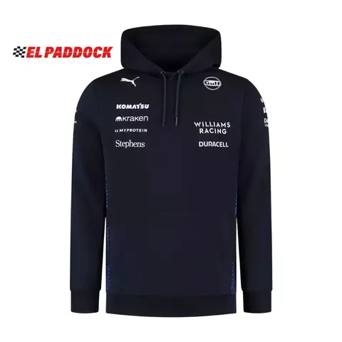 Sudadera Atlassian Williams Racing Oficial 2025
