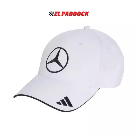 Gorra Blanca Mercedes AMG Petronas Oficial 2025