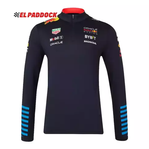 Suéter 1/4 Zip Red Bull Racing 2024 Oficial