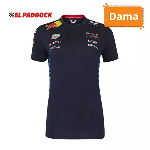 Playera Dama Red Bull Racing Oficial 2024