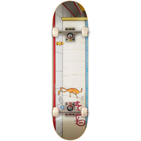 SKATE COMPLETO MAPLE TOY MACHINE - BENNETT GRAFFITTI LIMPIAR 8" - comprar online