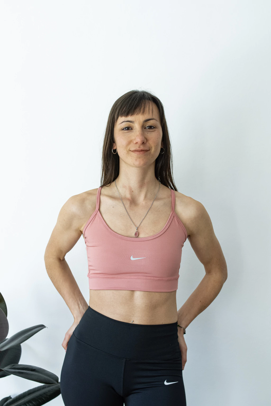 Top nike - rosa viejo