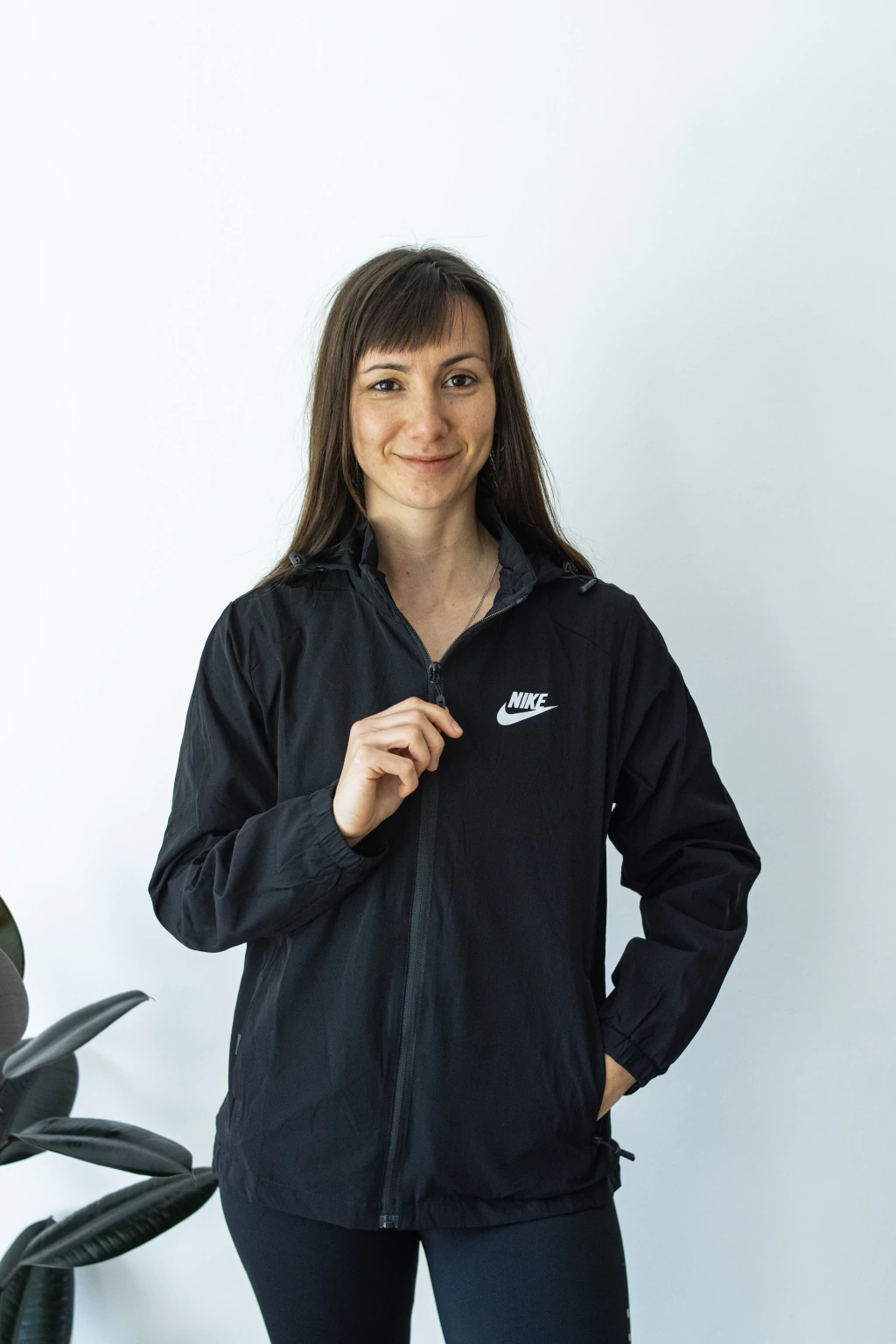 Campera nike importada - negra