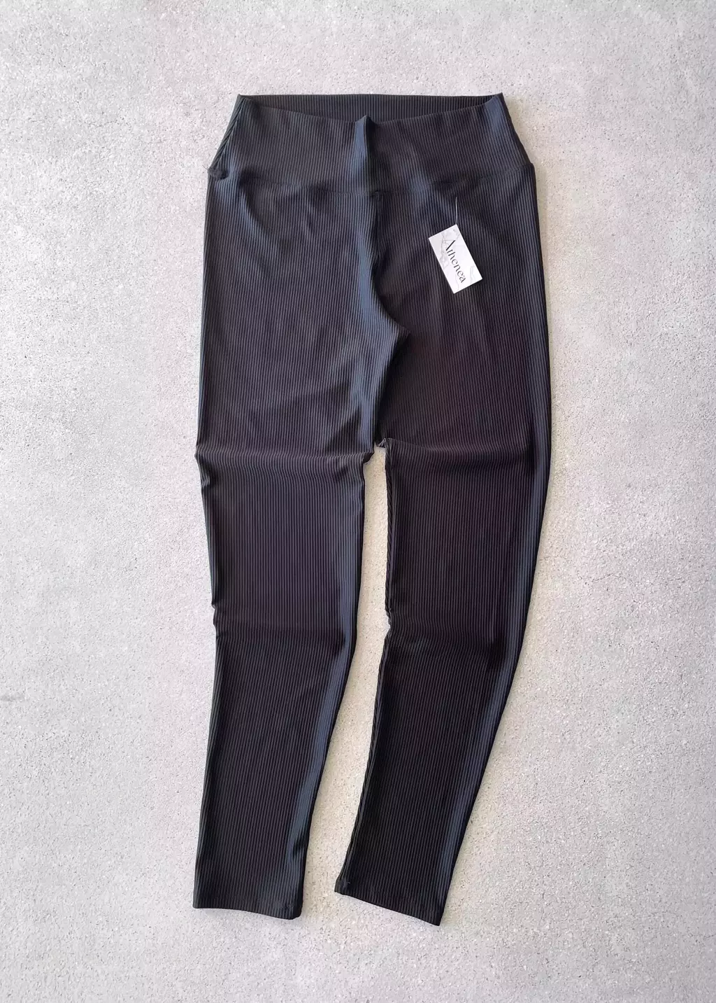 Calza larga de morley - negra (talle S)