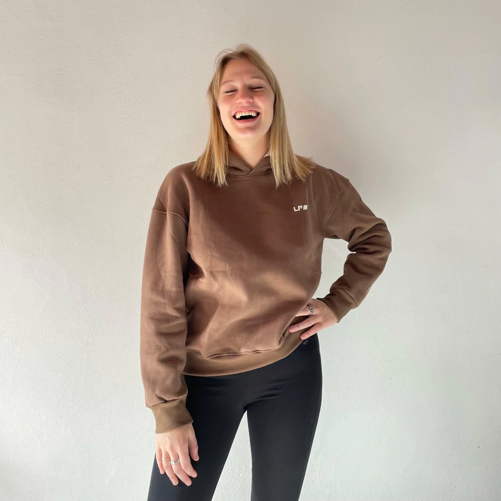 Buzo LF chocolate - talle S