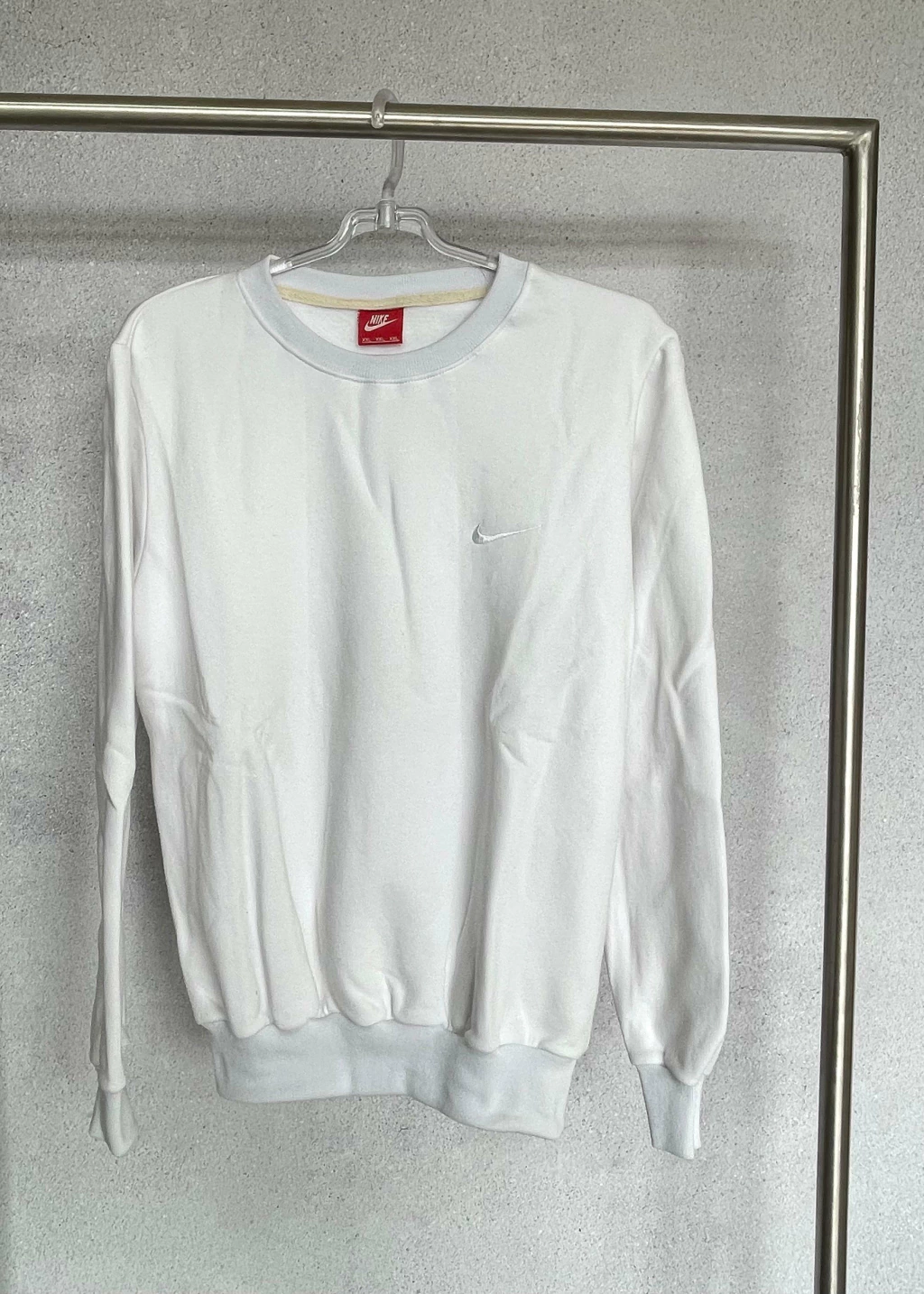 Buzo nike blanco - falla (talle XL)