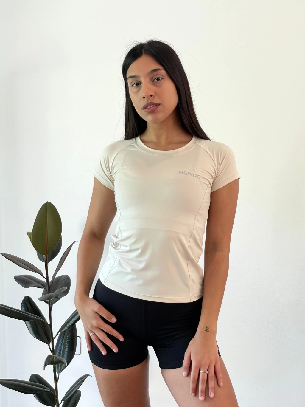 Remera miler beige - Newod