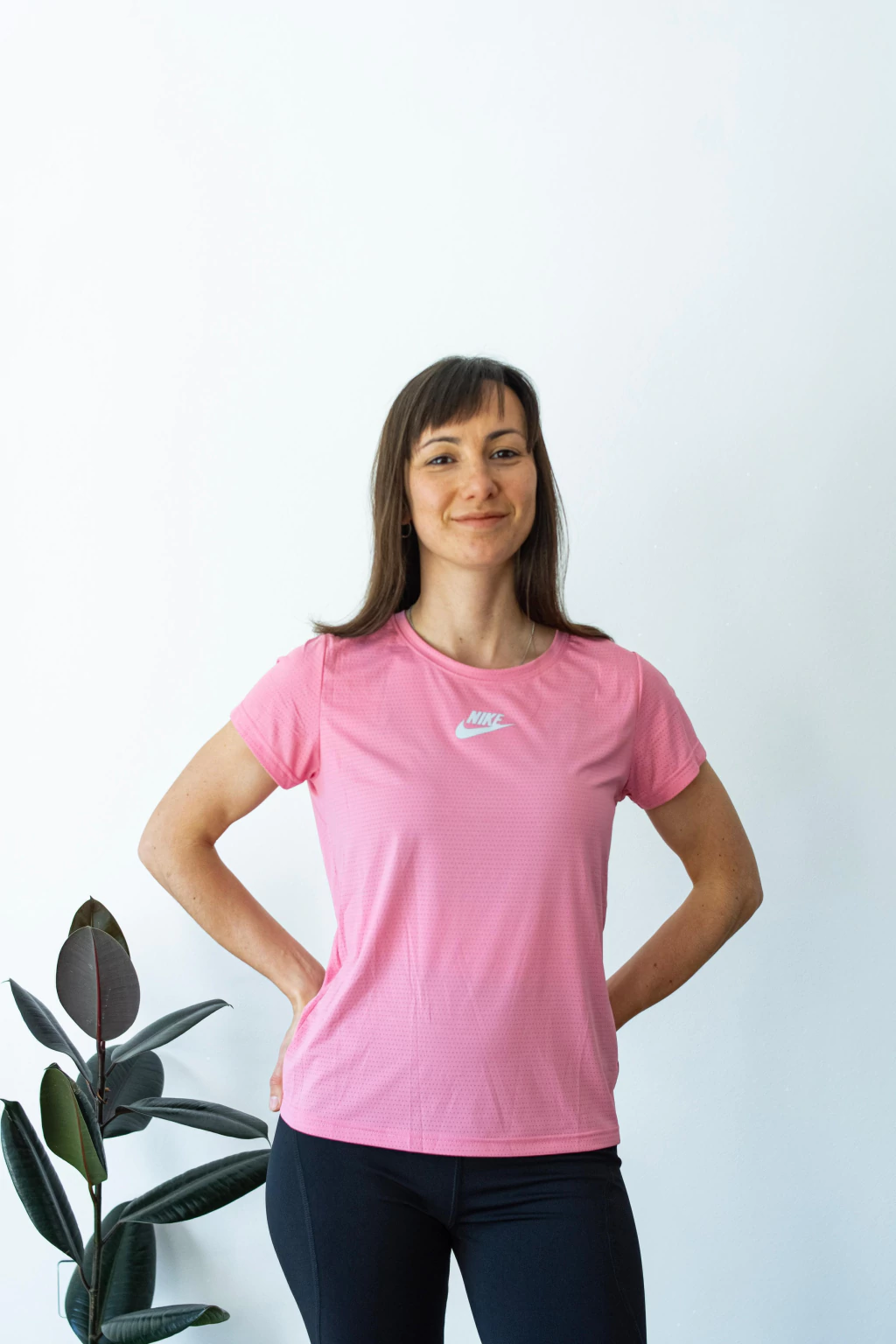 Remera nike importada - rosa