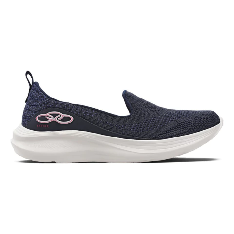 Zapatillas Olympikus Mujer Safira Sin Cordones Muy Livianas Azul