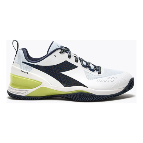 Zapatillas Padel/Tenis Hombre Diadora Blueshield Premium Importada white/pageant blue