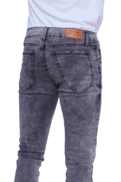 Calça Jeans Slim Marmorizada Com Elastano - loja online