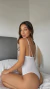 Body top falso aro de tul bordado (10-2042) - tienda online
