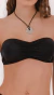 Bandeau drapeado y colaless con frunce (05-26001) - Rio Lenceria