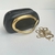 Bolsa Festa Clutch Preta Fecho Dourado Orgânico - comprar online