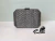 Bolsa Festa Clutch Tweed Xadrez Preto e Branco Quadrada - loja online