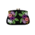 Bolsa Festa Clutch Bordada Flores Preta - comprar online