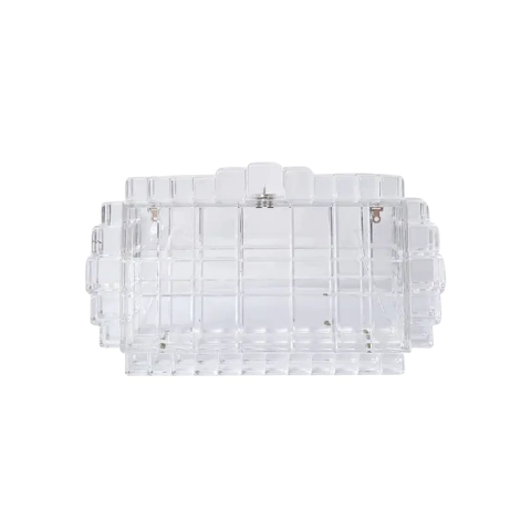 Bolsa Festa Clutch Acrílica Transparente Design - comprar online