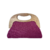 Bolsa Festa Clutch de Madeira e Ráfia Fúcsia - comprar online