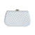 Bolsa Festa Clutch Trançada Off White Alça Acrílico Transparente - loja online