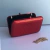 Bolsa Festa Clutch Vermelha Aplicação Cristais Retangular na internet