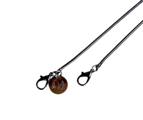 Alça Grafite Metal Longa Rabo de Rato