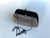 Bolsa Festa Clutch Prata Grafite Aplicação Cristais Trapézio 2 - loja online