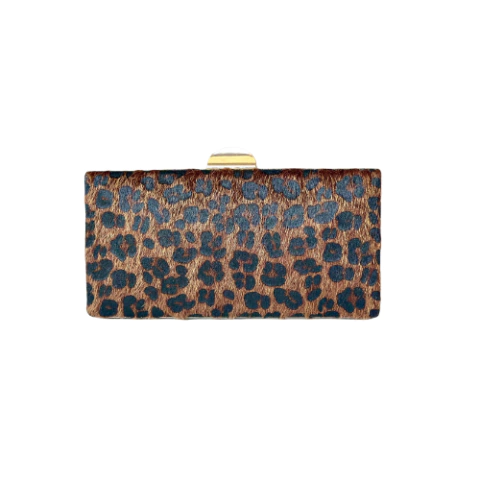 Bolsa Festa Clutch Animal Print Onça Caramelo 2