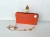Bolsa Festa Clutch Laranja Fecho Folha - loja online