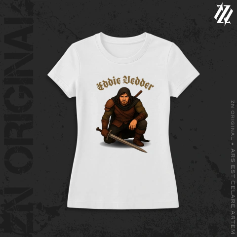 Eddie Vedder - Babylong Branca M [PERSONALIZADA]