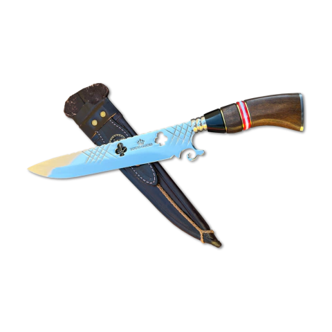 Faca Tradicional Naipe Paus Personalizada