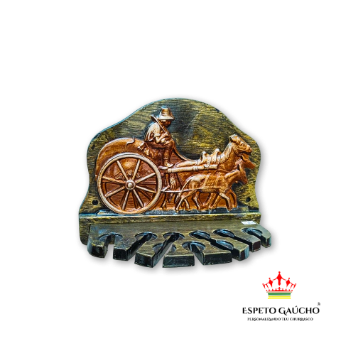 Porta Espetos Carroça