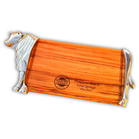Tábua de Carne Boi Zebu Personalizada