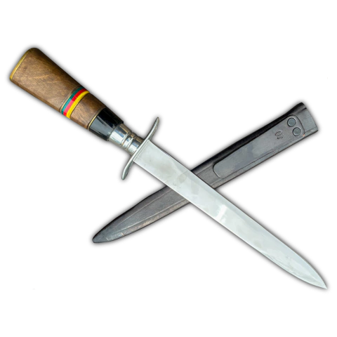 Adaga Punhal Aço Inox 10" Personalizada