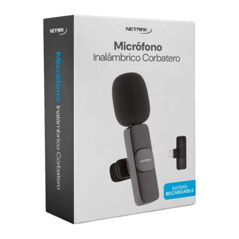 MICROFONO CORBATERO NETMAK TIPO C X1 O X2 - comprar online