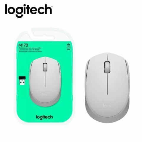 MOUSE USB WIRELESS M170 BLANCO LOGITECH -910-006864