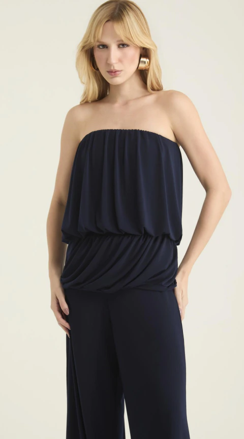 BLUSA CROOPPED SEM MANGA