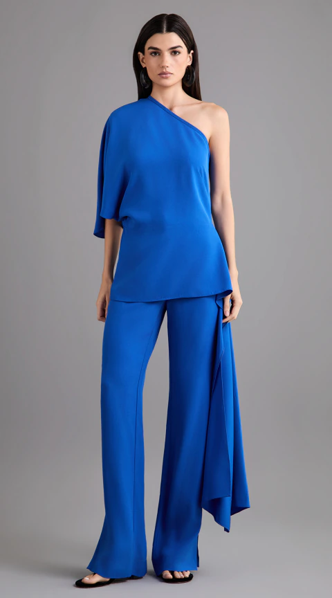 CALÇA RETA EM CREPE - buy online
