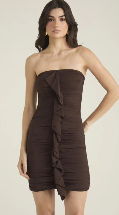 VESTIDO CURTO TOMARA QUE CAIA