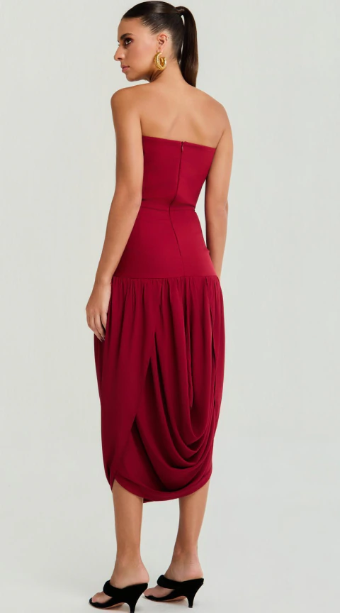 VESTIDO MIDI - L E N I T A