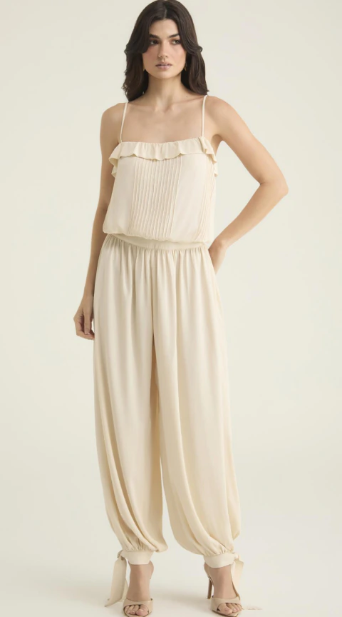 CALÇA ALADIM COM AMARRAÇÃO