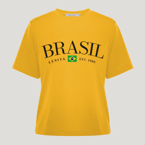 Blusa Copa Amarela